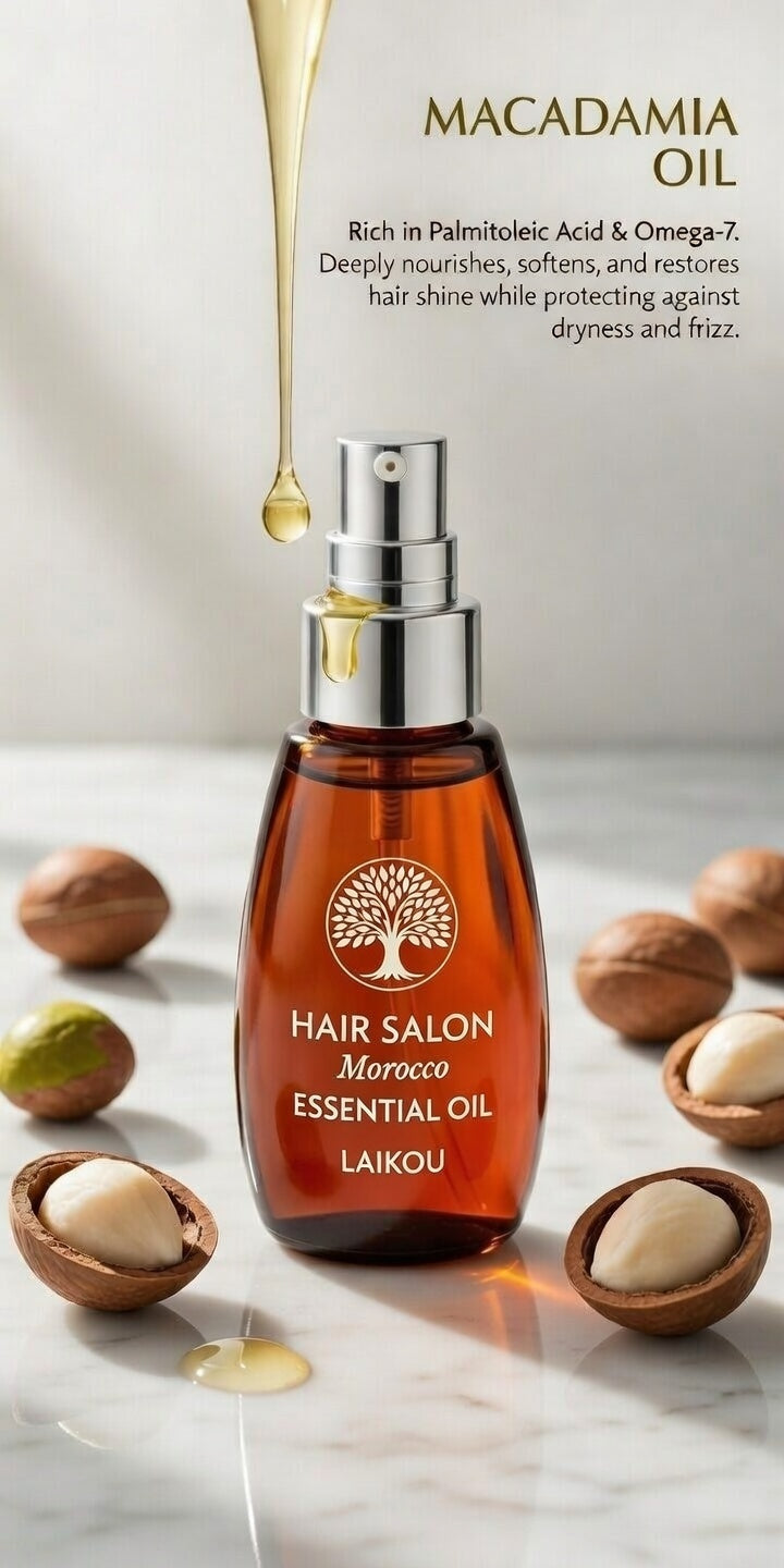 Hair Care Essential Oil Moroccan Is Soft And Smooth