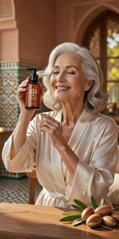 Hair Care Essential Oil Moroccan Is Soft And Smooth