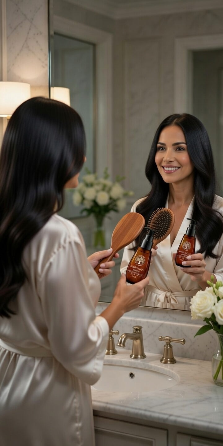 Hair Care Essential Oil Moroccan Is Soft And Smooth