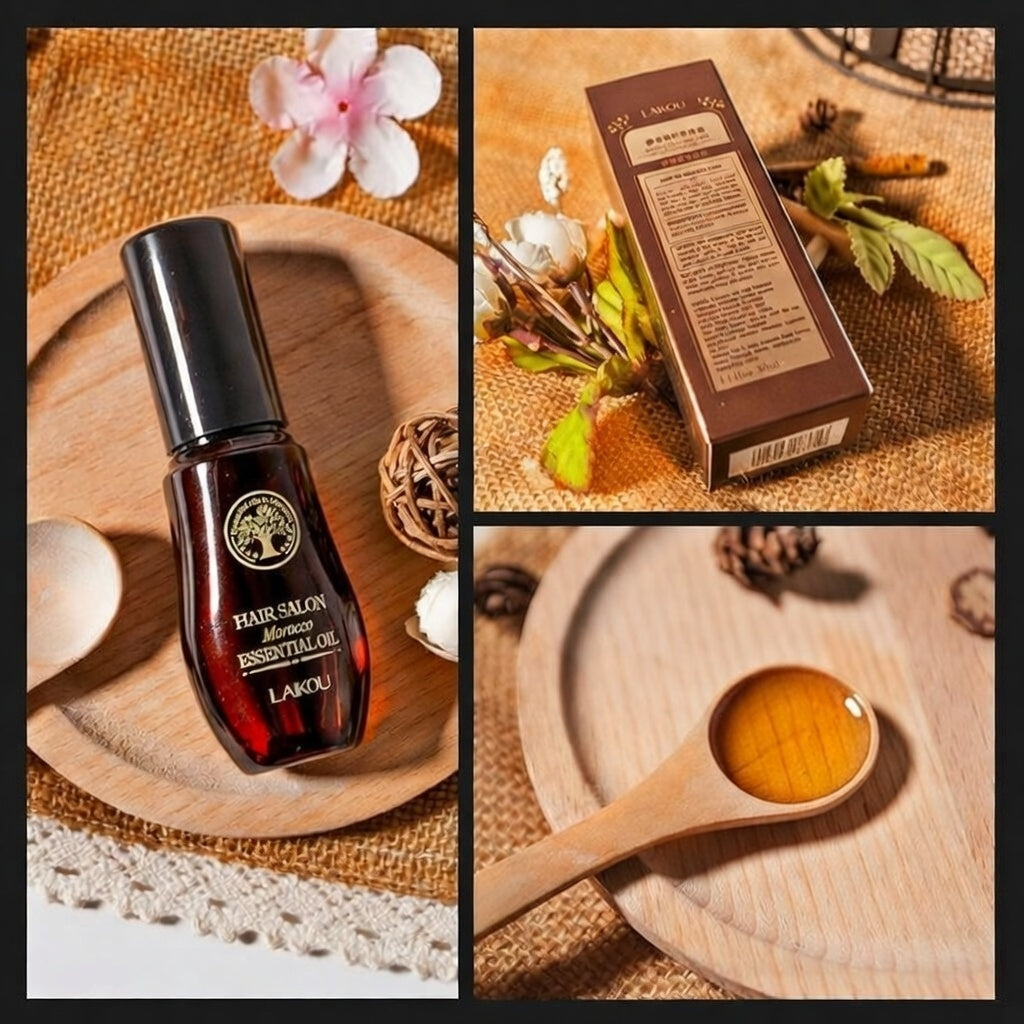 Hair Care Essential Oil Moroccan Is Soft And Smooth