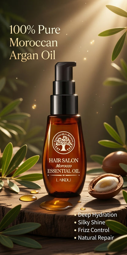 Hair Care Essential Oil Moroccan Is Soft And Smooth