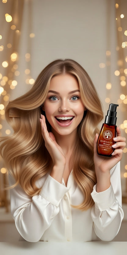 Hair Care Essential Oil Moroccan Is Soft And Smooth